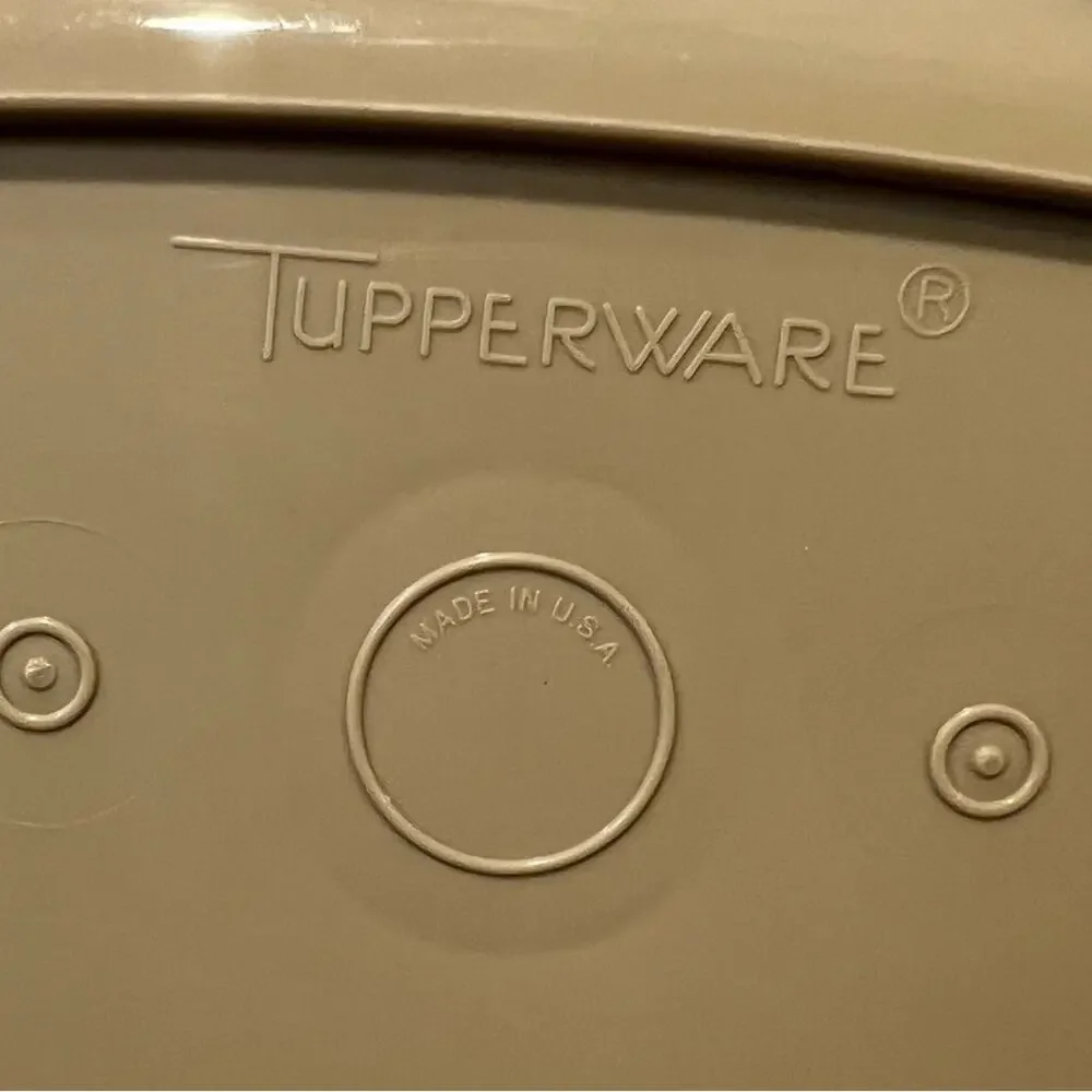 Tupperware Vintage Chip and Dip Tray